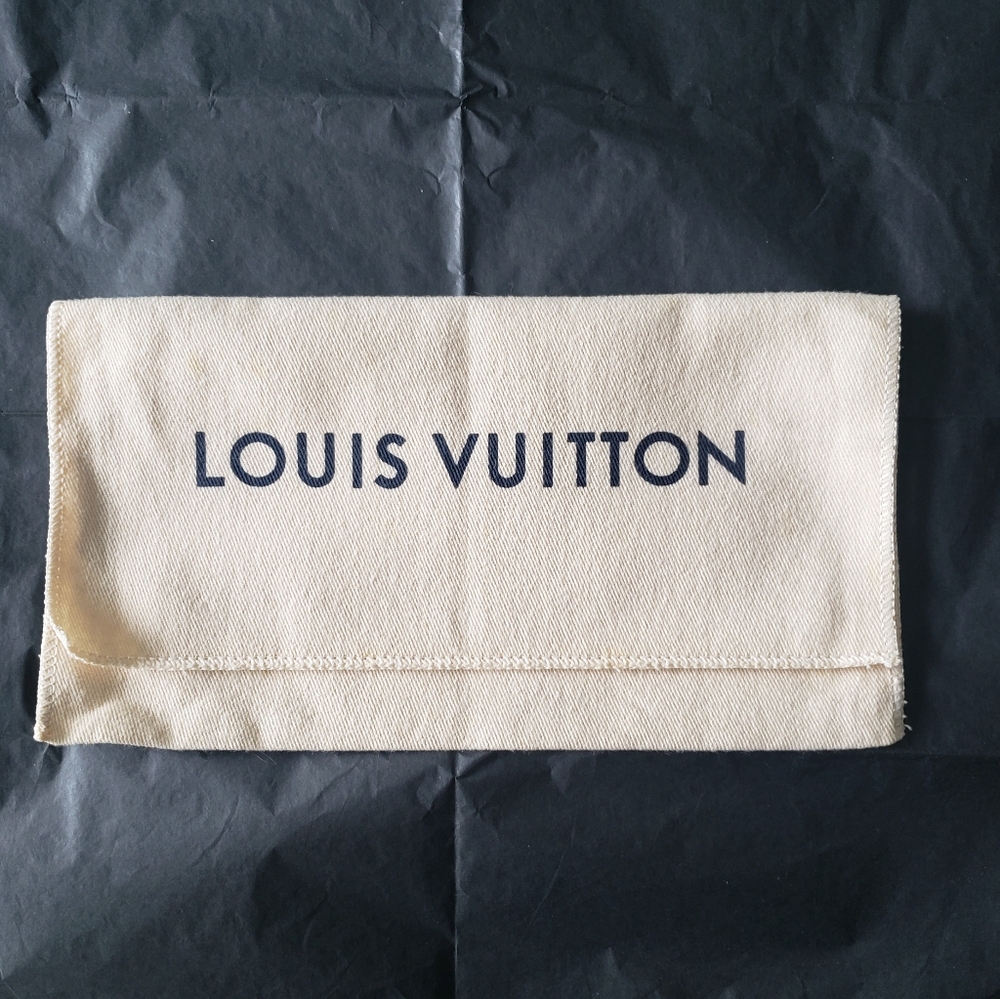 UNUSED Authentic Small Louis Vuitton Cotton Dust Bag